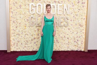 Golden Globes fashion: Colman Domingo honors Rustin, Sandra Hüller sweeps in wearing goddess green
