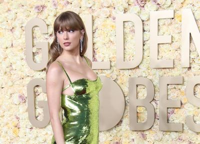 8 fabulous photos of Taylor Swift on the 2024 Golden Globes red carpet
