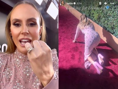 Reporter issues desperate plea after she loses four-carat diamond on Golden Globes red carpet