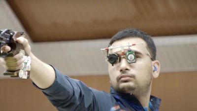 Double delight for India as Tomar, men’s 10m air pistol team win gold at Asian Olympic Qualifiers