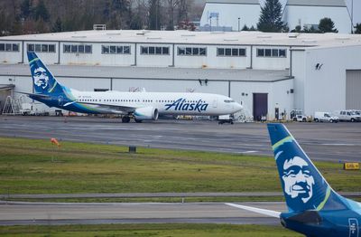 Teacher finds Alaska Airlines Boeing door part in backyard after it blew off mid-air