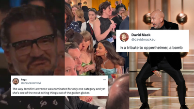 Here’s A Dump Of The Best Reactions From The 2024 Golden Globes That’ll Leave You In Stitches