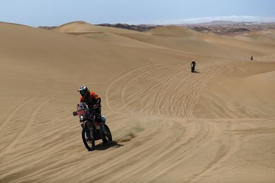 Spanish motorcyclist in induced coma after horrendous crash in Dakar Rally