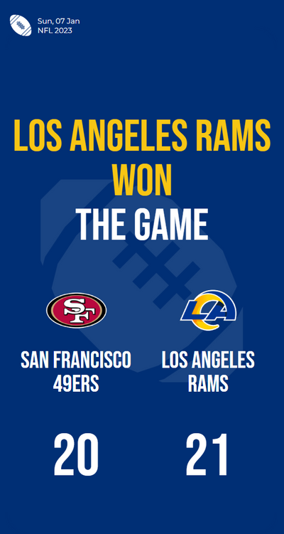 Rams clinch exciting victory over 49ers in nail-biting NFL showdown!