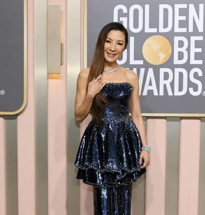 Michelle Yeoh Steals the Spotlight at Golden Globe Awards