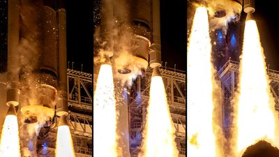 ULA's 1st Vulcan Centaur rocket launch looks spectacular in these photos and videos