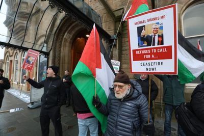 'You're supporting genocide': Protesters take Labour MP to task on Gaza