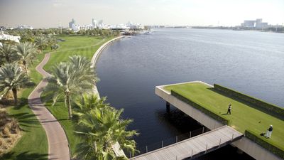 The Island Tee Box Players Will Be Hitting From At This Week’s Dubai Invitational