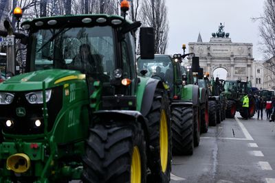 Farmers block roads across Germany to protest against subsidy cuts