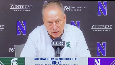 College Hoops Fans Ripped Michigan State’s Tom Izzo Over His Bizarre Rant After Loss to Northwestern
