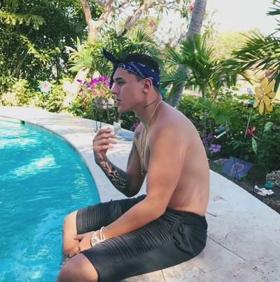 Kevin Roldan's Instagram Pictures Showcase Poolside Relaxation and Effortless Coolness