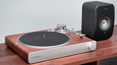The Victrola Stream Sapphire turntable can stream vinyl sound all round your house