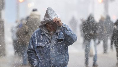Chicago area hit with rainy, snowy mix while bracing for storm’s ‘second wave’
