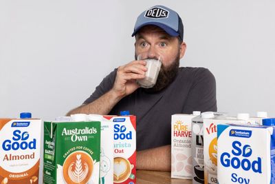 Australian supermarket vegan milk taste test: one soy is gold-standard, all almond milks are watery