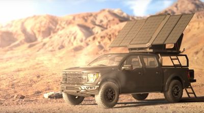 Jackery's Rooftop Tent Turns Your Car Into a Solar Generator While You Camp