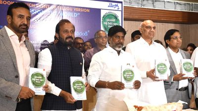 Telangana Deputy CM Bhatti launches Telugu version of Sam Pitroda’s book Redesign The World