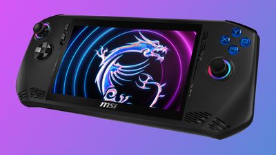 The MSI Claw gaming handheld at CES 2024 has me so hyped I could squeal