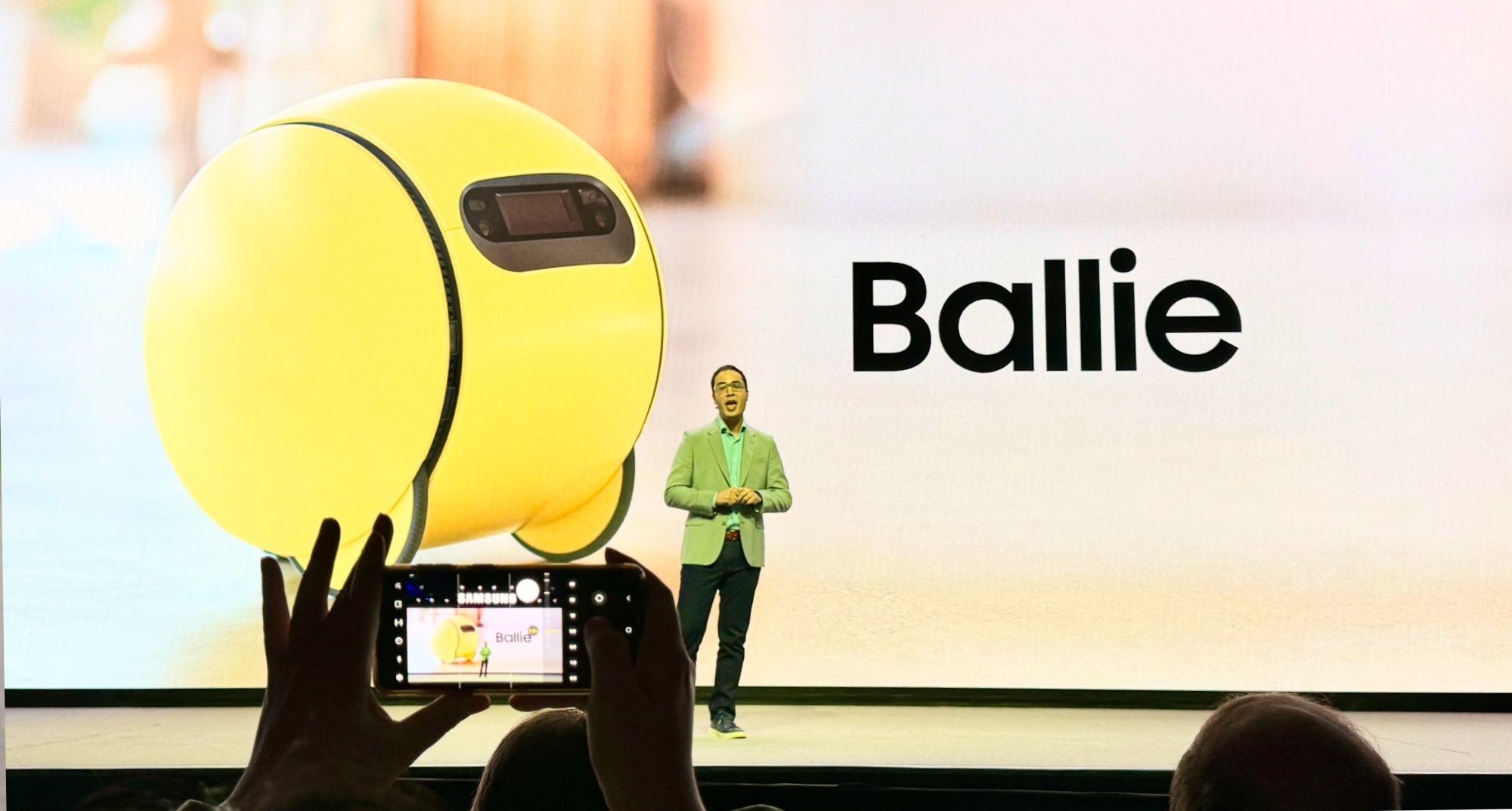The Samsung Ballie robot invades CES 2024 — here's…