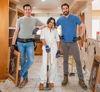 Drew Scott Collaborates with Regina Hall and Brother in Demolition Project