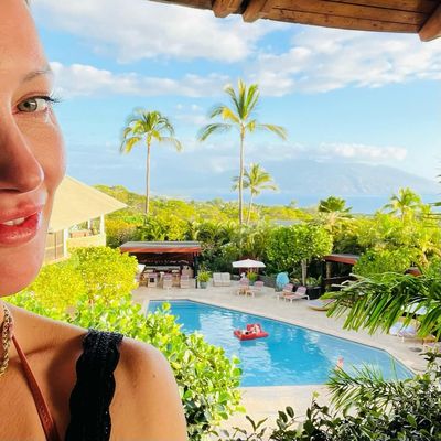 Katie Cassidy's Captivating Island Retreat: Enchanting Photos & Gratitude