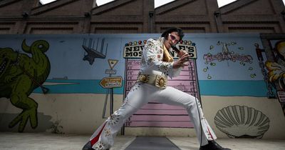 A 10kg bejewelled jumpsuit and $2000 wig: what it takes to become Elvis
