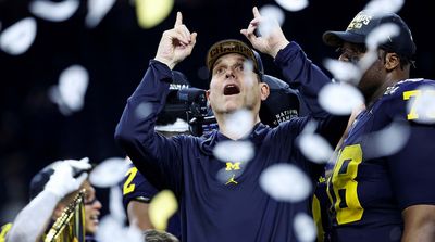 Jim Harbaugh’s Confetti Metaphor After Winning National Championship Left College Football Fans Perplexed