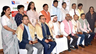 Interactive session with officials of Hamriyah Free Zone of UAE in Mysuru