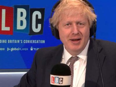 Studio guest chair bolted to floor after Boris Johnson tried to dodge cameras