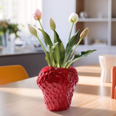3 stunning strawberry vases to shop now if you missed out on The Range's TikTok viral sensation
