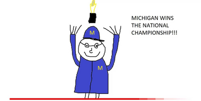 Michigan TV station hilariously draws the highlights of win over Washington due to broadcast restrictions