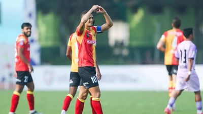 Saul Crespo’s header seals it for East Bengal against a young Hyderabad FC in Super Cup