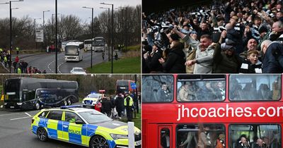 Free scarves, free travel, free booze and three goals: inside the Sunderland vs Newcastle United bubble match