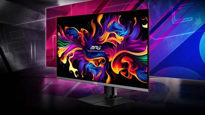MSI’s 32-inch 4K OLED monitor looks like a stunner – but its AI features could prove seriously controversial
