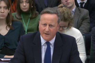 David Cameron squirms as he's confronted over comments on Israeli 'war crimes'