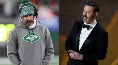 Jimmy Kimmel–Aaron Rodgers Feud Rolls on With Lengthy Late-Night Monologue