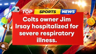 Colts Owner Jim Irsay Battles Respiratory Illness, Band Performance Canceled