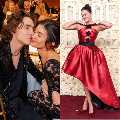 Someone Close to Selena Gomez Is Adamant That She Was Not Shading Kylie Jenner and Timothée Chalamet at the Golden Globes