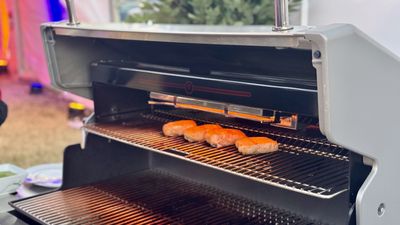 Weber's new flagship gas grill has a infrared broiler and high-tech control system