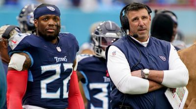 Titans’ Derrick Henry Gives Honest Immediate Reaction to Mike Vrabel Being Fired