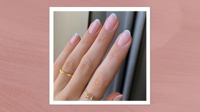 This chic modern twist on the French manicure is tipped to be one of 2024's biggest trends