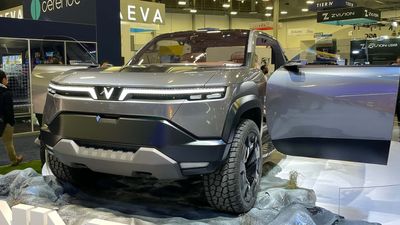 VinFast Previews Production EV Pickup With A Ranger-Sized Concept