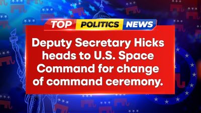 Space Command change of command livestreamed tomorrow; US-PRC defense talks conclude