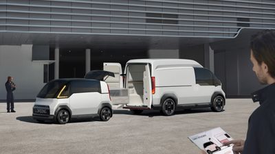 Kia reveals modular, transforming electric van concept at CES