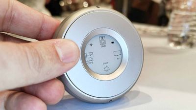 I tried the ultimate smart home controller at CES 2024 — and it brings back the iPod click wheel