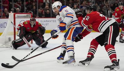Blackhawks fall to Oilers despite strong defensive effort