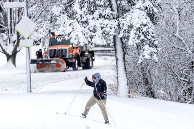 Northeast seeing heavy rain and winds as storms that walloped much of US roll through region