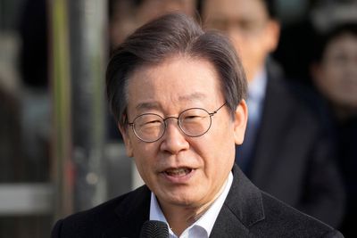 Man accused of stabbing a South Korean politician wanted to stop him becoming president, police say