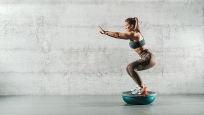 Forget the gym — 5 full-body strength exercises for beginners using a Bosu balance trainer