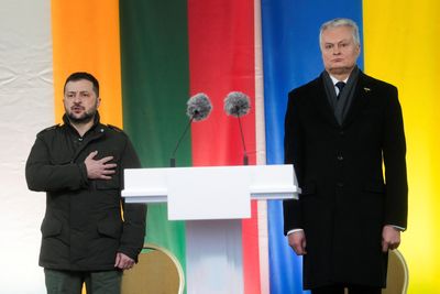 Zelenskyy says Western hesitation on aid emboldens Putin