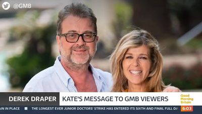 Kate Garraway 'tortured' herself listening to husband Derek Draper's phone to hear his 'old voice'